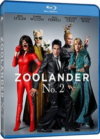 Locandina italiana DVD e BLU RAY Zoolander 2 